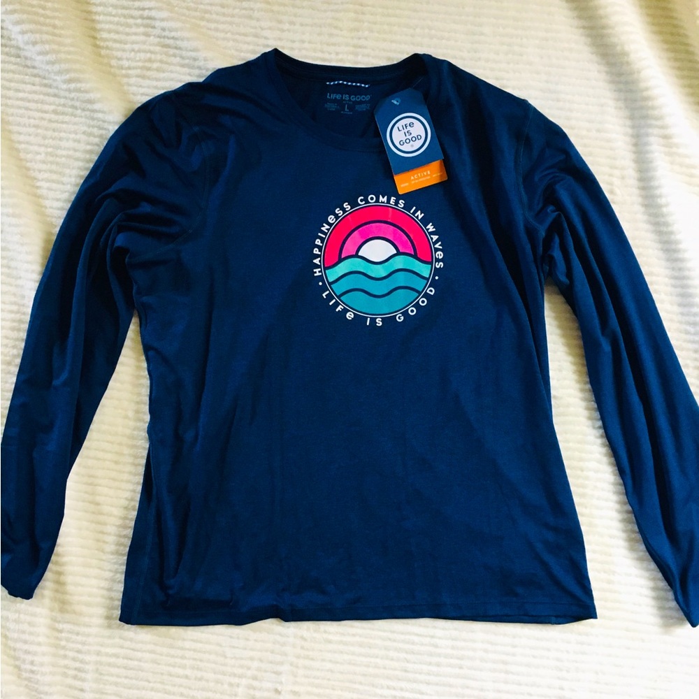Life is Good active long sleeve, NWT